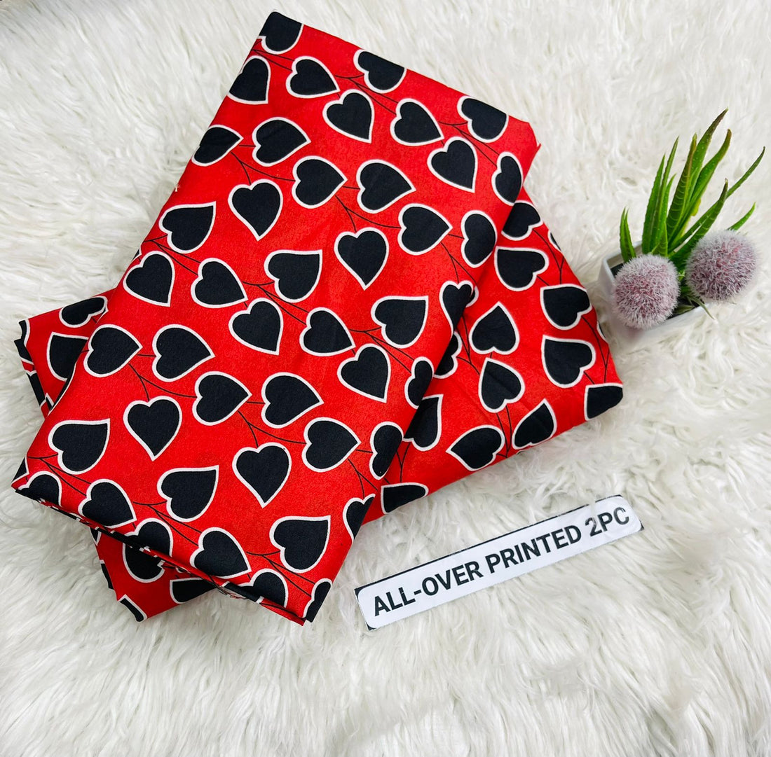 Digital Printed 2 pcs