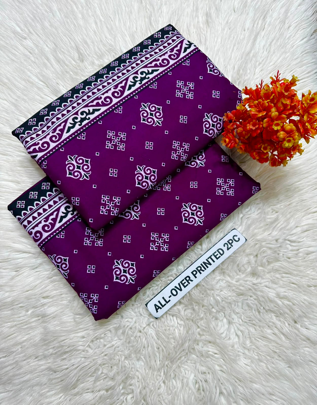Digital Printed 2 pcs